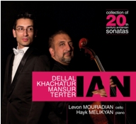 Levon Mouradian, Hayk Melikyan, IAN CD (4 Armenian Sonatas)